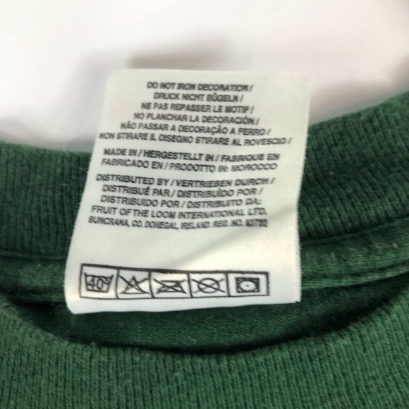 Vintage 1990's The Offspring Shirt Men's Medium Green Graphic Print Short Sleeve - Picture 5 of 9